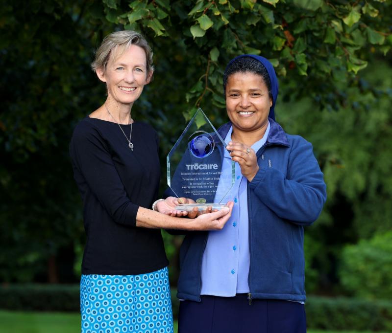 Trócaire award recipient thanks  Tipperary public for 50 years of support 