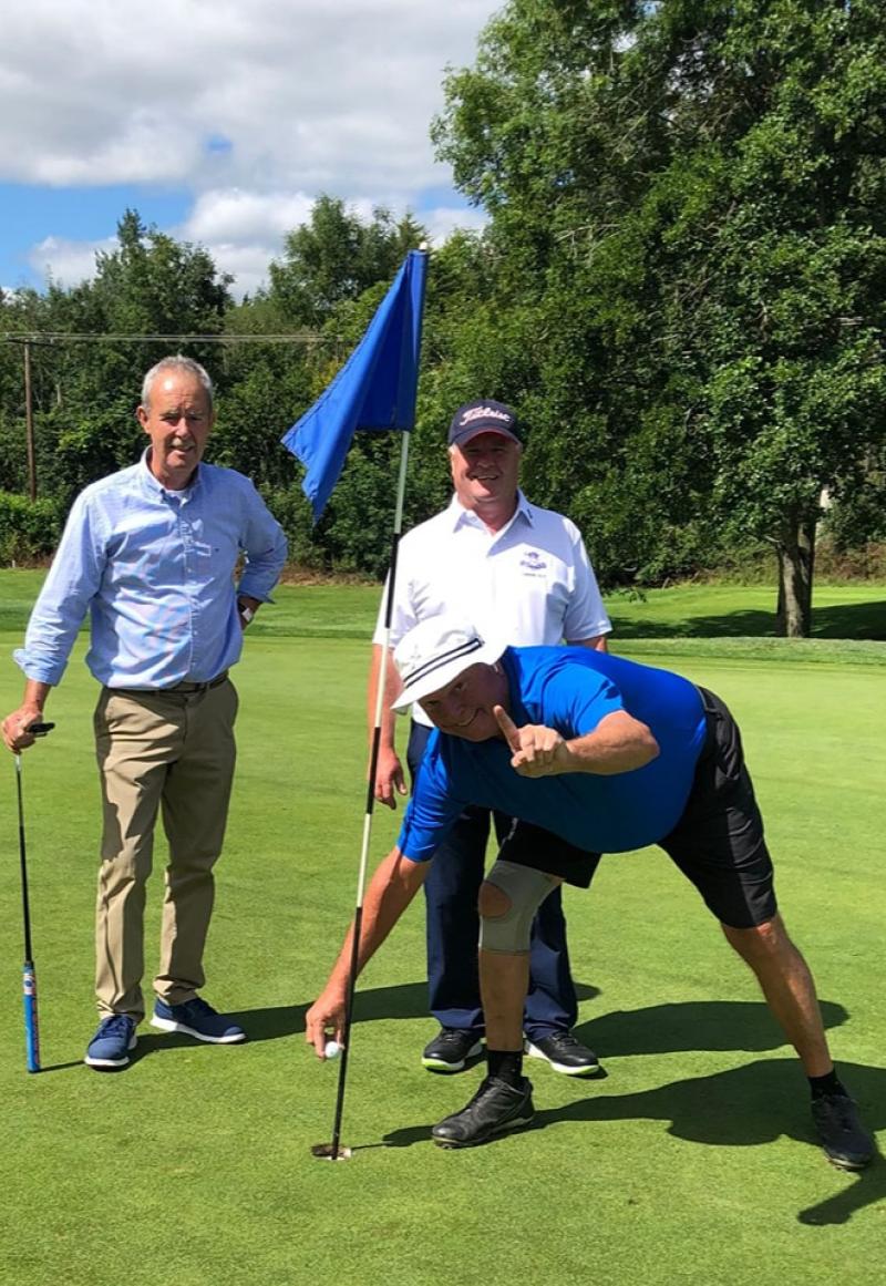 Two holes in one at Cahir Park during Captain's Prize - one from California!