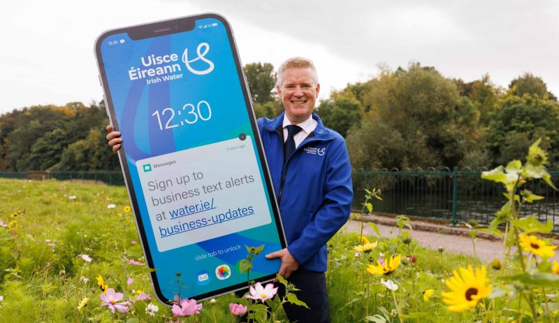 Tipperary businesses can sign up for Irish Water text alerts highlighting local outages