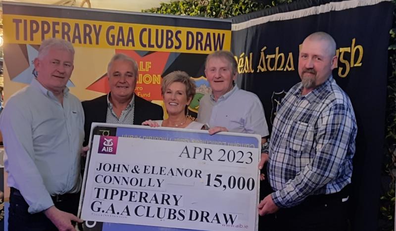 Great joy at the latest brand new car in the Tipp GAA Clubs Draw goes westwards 