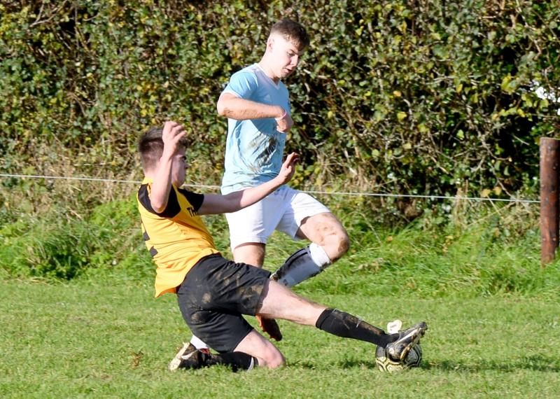 Tipperary Soccer:  Antonio Rea inspires Saints to victory over Mullinahone