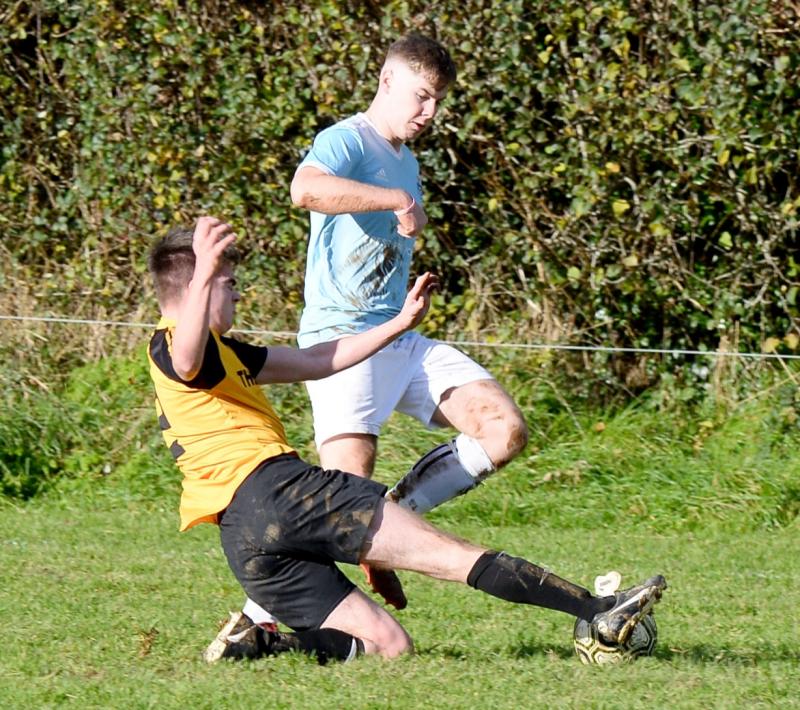 Tipperary Soccer:  Antonio Rea inspires Saints to victory over Mullinahone