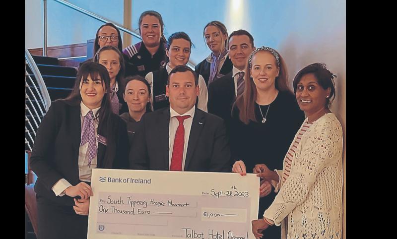 Successful South Tipperary Hospice fundraiser held at Talbot Hotel