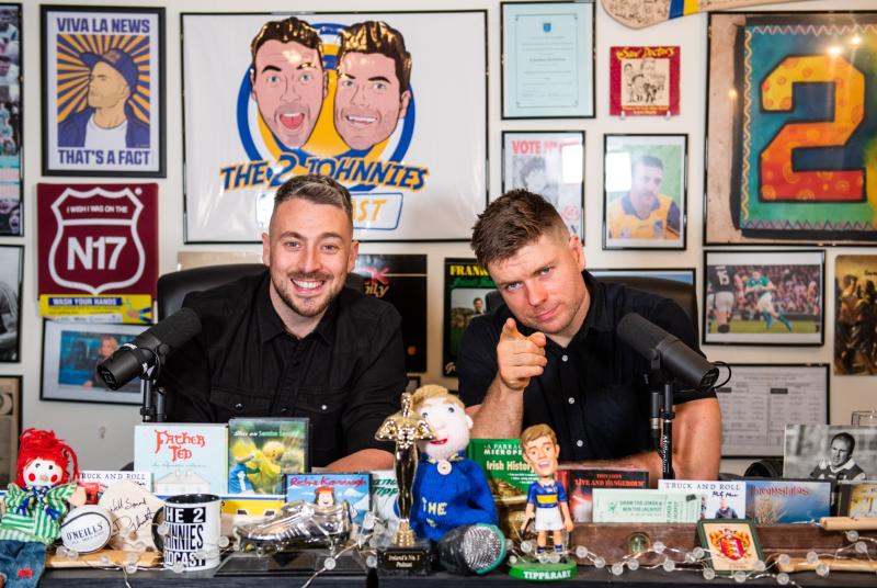 Tipperary's Johnny B 'red-faced' as he experiences labor pains live on RTÉ show 