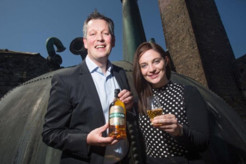 John Cashman, Irish Whiskey Global Brand Ambassador, Beam and Megan Hennessy. Picture Conor McCabe.