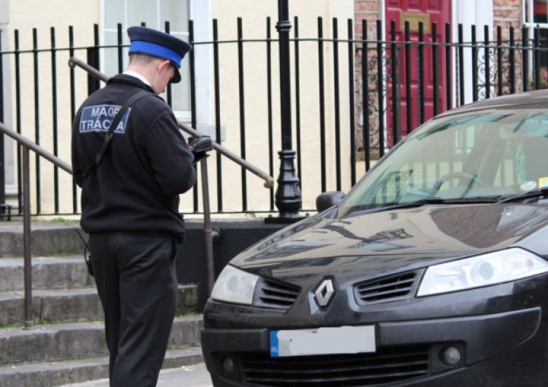 Anger: Traffic wardens in Limerick city centre and below, former Munster rugby star Stephen Keogh