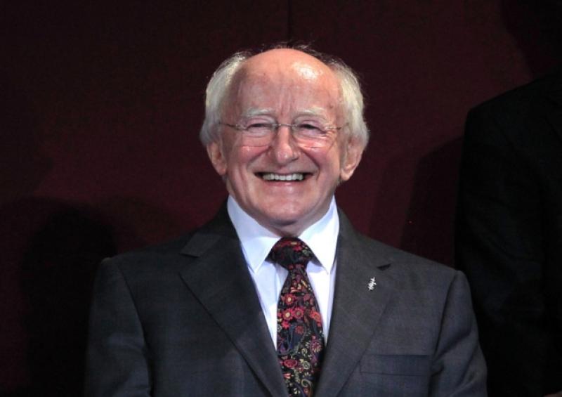 President Michael D Higgins