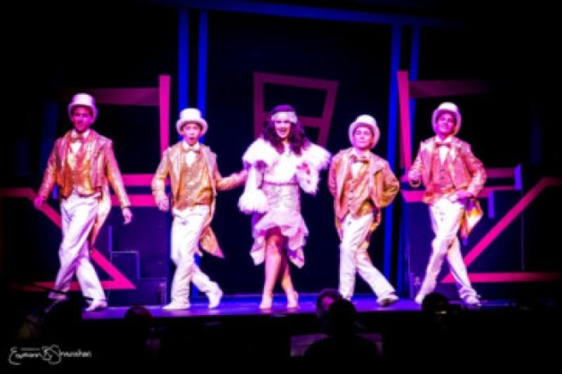 A scene from Bugsy Malone.