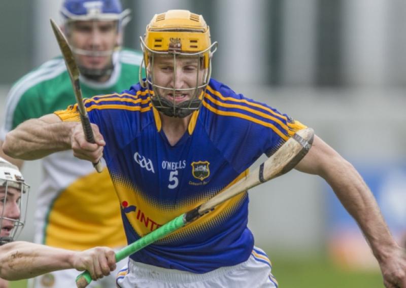 Kieran Bergin displays the sort of determination that Tipperary will need in Sunday's Munster Senior Hurling Championship semi-final against Limerick.