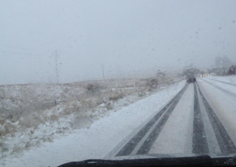 Heavy falls of snow in some areas