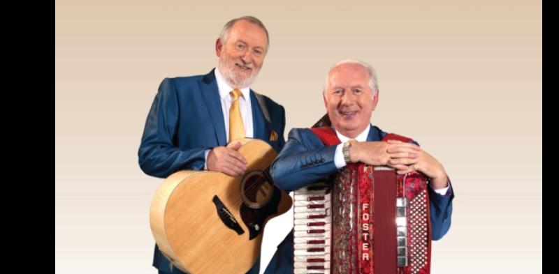 Foster and Allen play the Keadeen Hotel, Newbridge on Tuesday 22 July.
