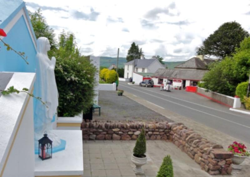 The picturesque village of Rossadrehid in the Glen of Aherlow makes the Failte Ireland Tourism Towns Award 2013 long-list. Photo of the grotto with Village shop. (Photo Caitriona Kenny)