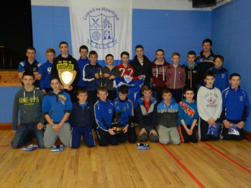 U14  West , County and League Hurling Champions 2013 Back row: Frazer Allen, William Barry, Robbie Quirke (Capt.) Brendan Murphy, Anthony Barry, Gear�id Ryan (b�n), Dara McCarthy, David Murphy, Ryan Renehan, Patrick Barry, Cian Murray, Tom Treacy (Cappawhite & All Ireland Intermediate Hurling Champion Tipperary 2013), Oscar Allen. Front: Cian Ryan, Colm ODwyer, Gear�id Lennon, Ciar�n Doody, Diarm�id Duggan, Aaron Renehan, William Armshaw, Jerry Hayes, Philip Gantley, Fionn Brady.