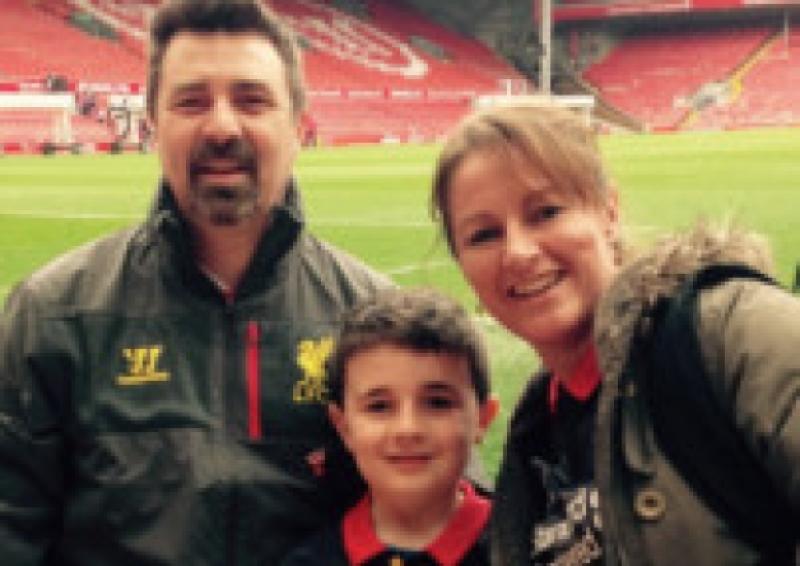 Rachel McCarthy with her husband Sean Og and son Jack