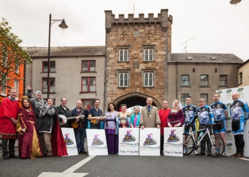 Pictured at the launch of Festival Cluain Meala - a taste of thigs to come this August.