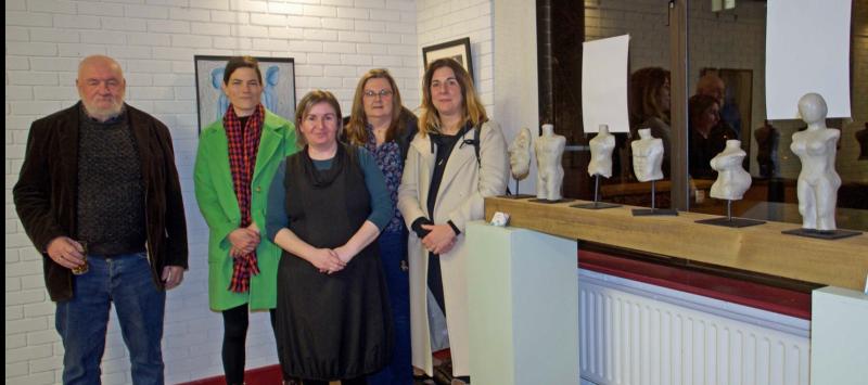 Visual artist Paulette O'Donovan's exhibition is now on show in Clonmel Library 
