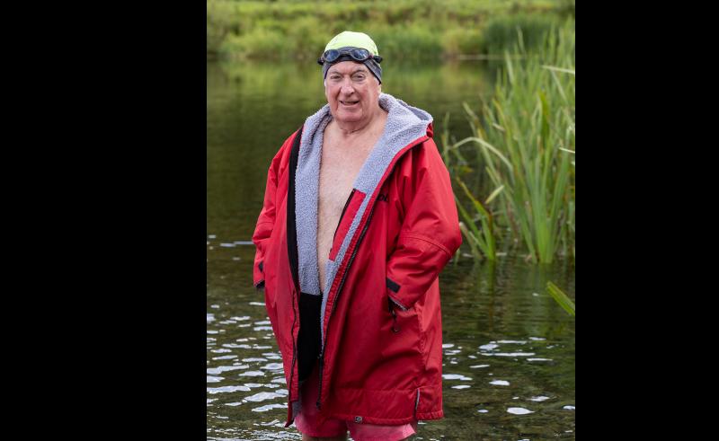 Kieran takes on sea swim challenge for South Tipperary Hospice