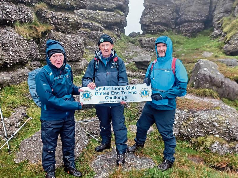Cashel Lions Club members rise to the challenge to support a good cause
