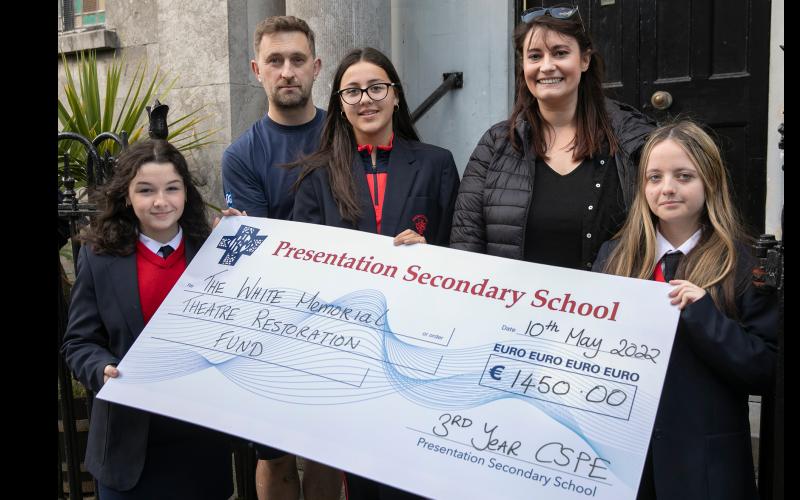 Clonmel students raise funds to help restore White Memorial Theatre