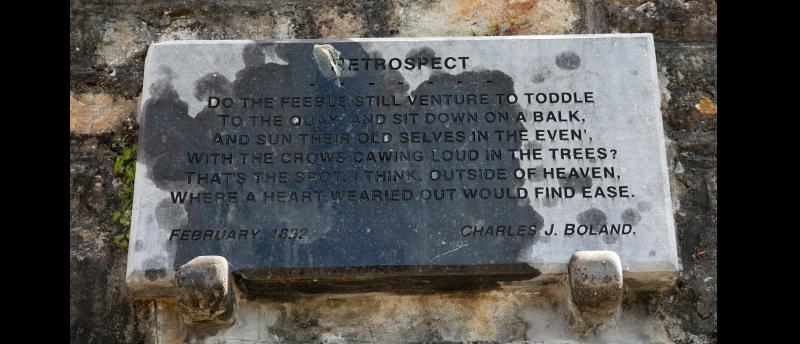 Family upset at vandalism of Clonmel quayside plaque
