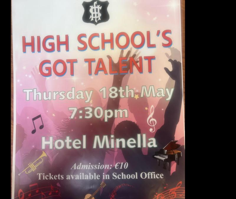 High School in Clonmel to provide a  big  night of entertainment at Hotel Minella