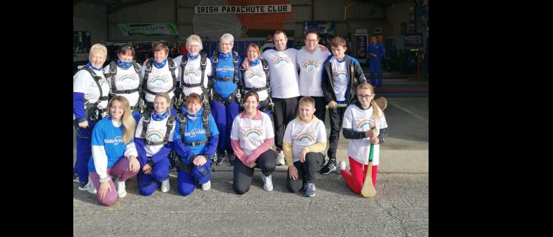 Tipperary skydivers remember Cillian Russell in a very special way