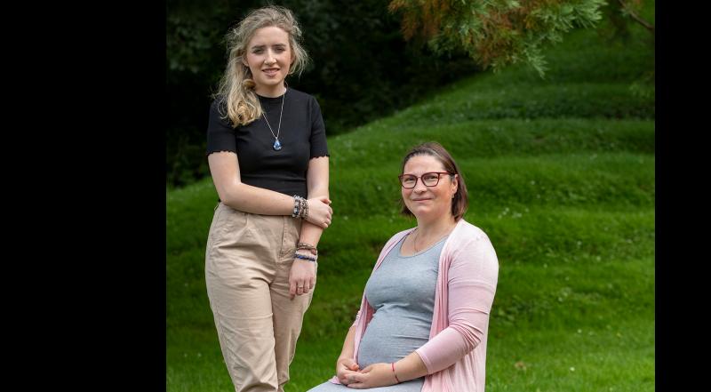 Romanian nurse and mother who appreciates her family's new life here is much better