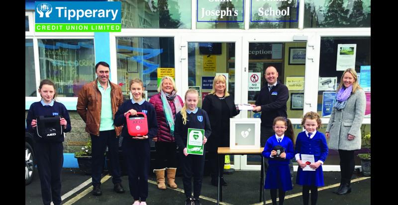 Vital piece of health safety equipment now in place at Tipperary Town school