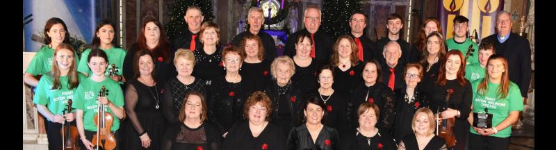 Templemore is walking in the air after a special Christmas concert for motor neurone