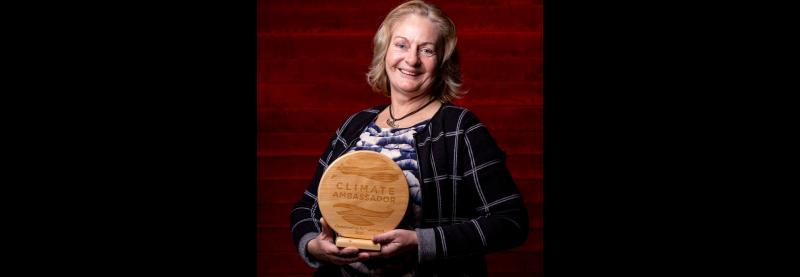 Tipperary woman is honoured for her work as a climate change ambassador