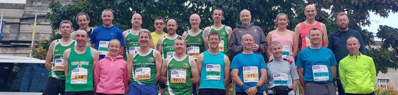 Well done: Templemore athletes complete gruelling Dublin City Marathon