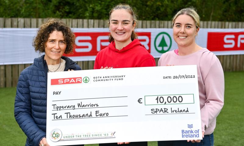 Congratulations: Tipperary Warriors sports group receives €10,000 funding boost