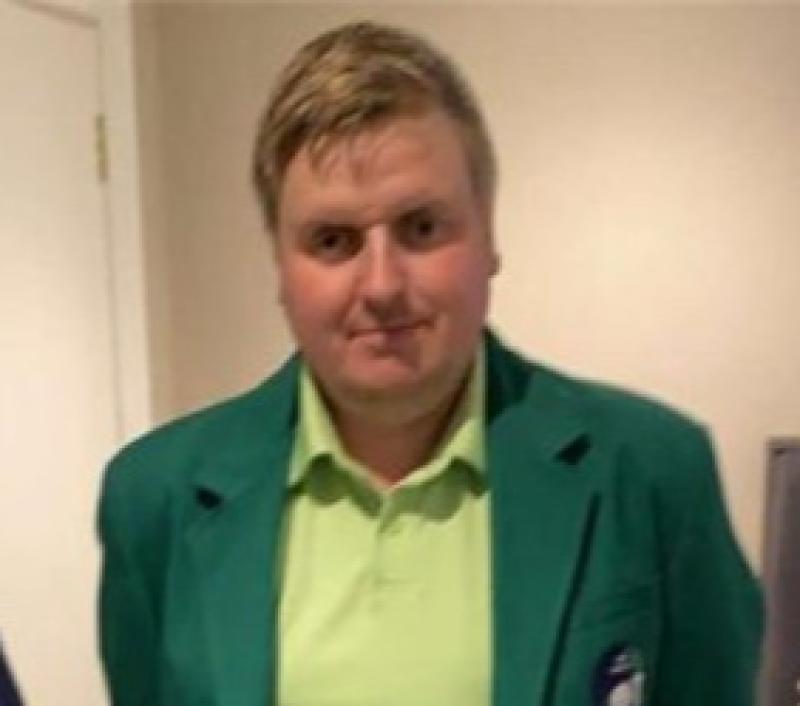 Tipperary's Darragh Stakelum does his county proud at this year's Blind Golf Irish Open