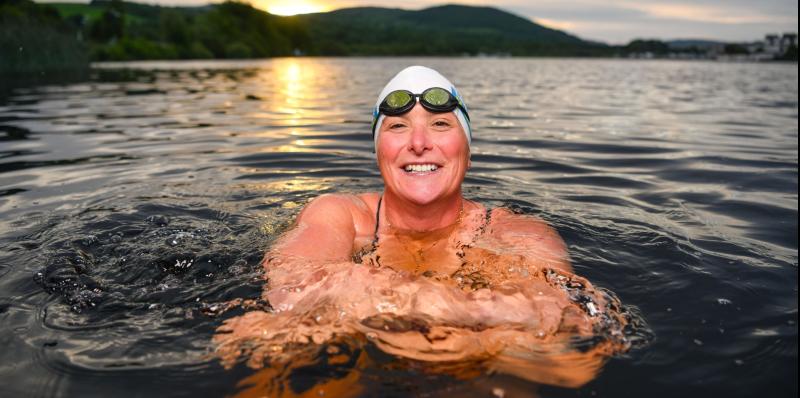 Everything going swimmingly for Rosie Foley after she completes three-ocean challenge