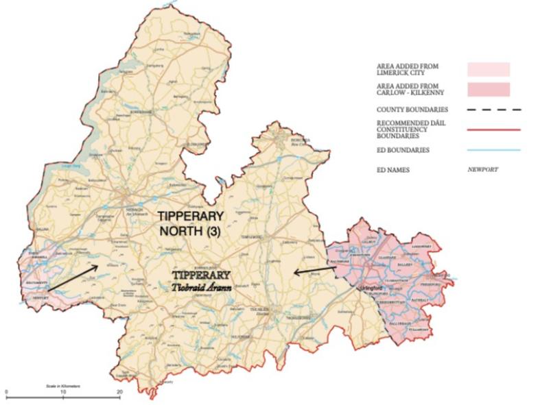 Tipperary could revert to being a bellwether constituency under new Dáil boundary changes