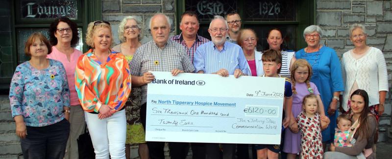 Tipperary walking club raises funds for hospice care with walk in memory of Starr brothers