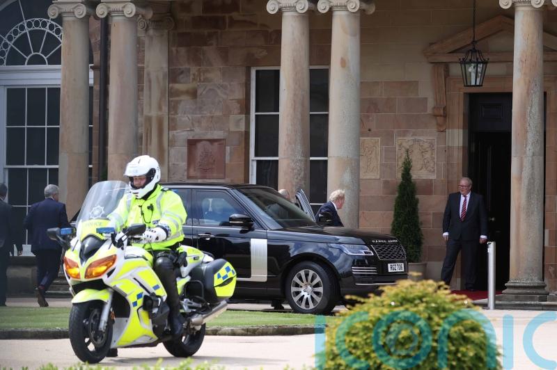 Boris Johnson meets NI parties amid warning against unilateral action on protocol