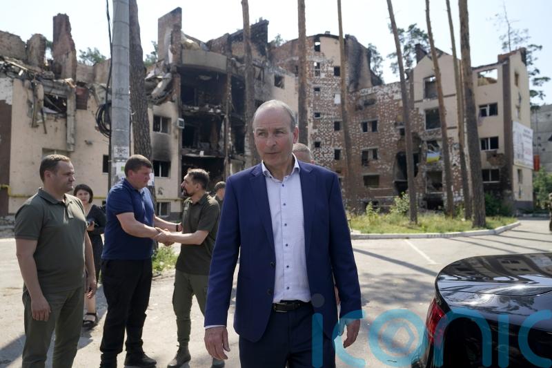 Taoiseach restates solidarity with Ukraine as he arrives in Kyiv
