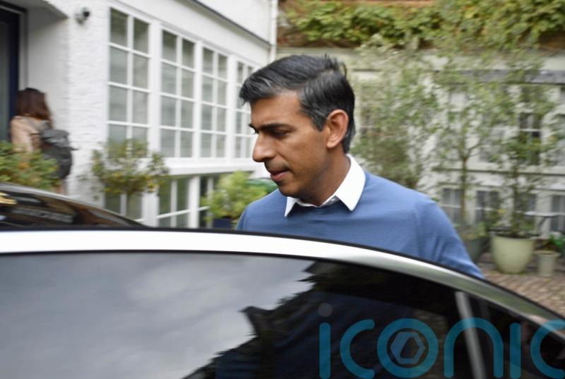 Rishi Sunak promises ‘integrity and professionalism’ as he enters Tory leadership race