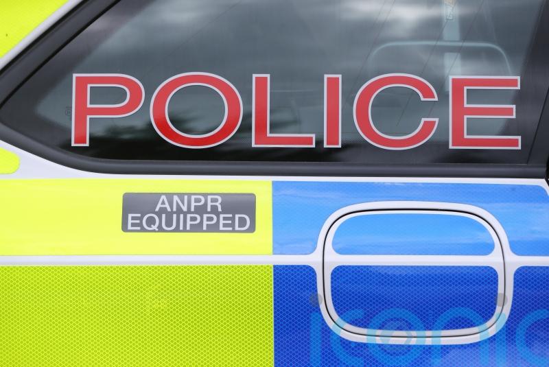 Two police officers injured as patrol car rammed