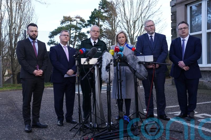 Biden praises solidarity of NI politicians following shooting of detective