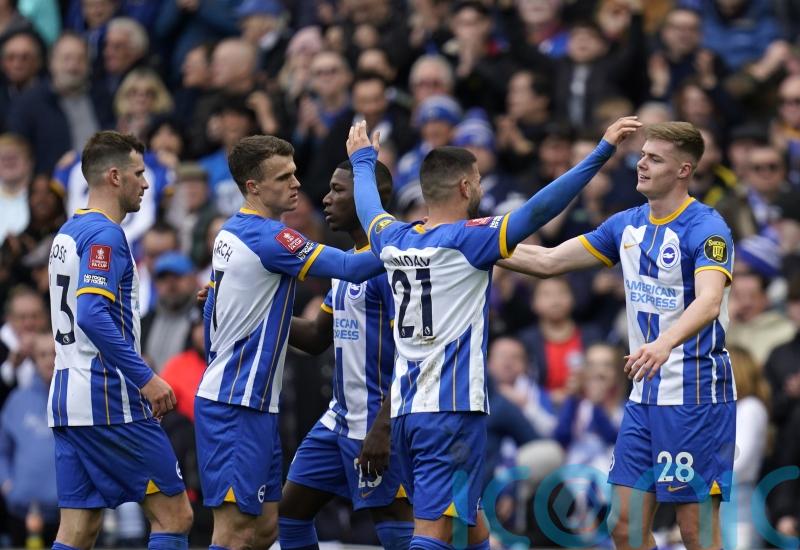WATCH: Ireland's Evan Ferguson bags brace for Brighton in FA Cup quarter-final