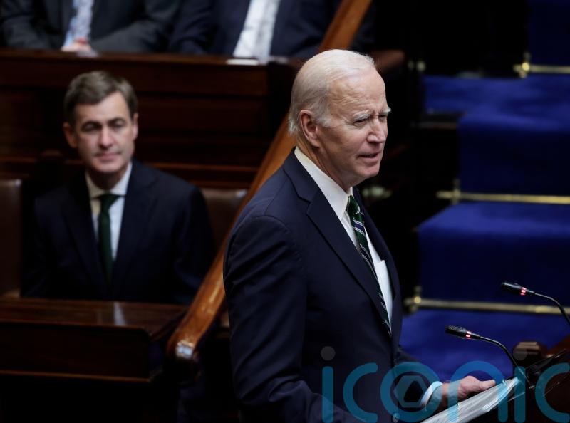 Ireland and US ‘standing together’ to oppose Russian aggression, says Biden