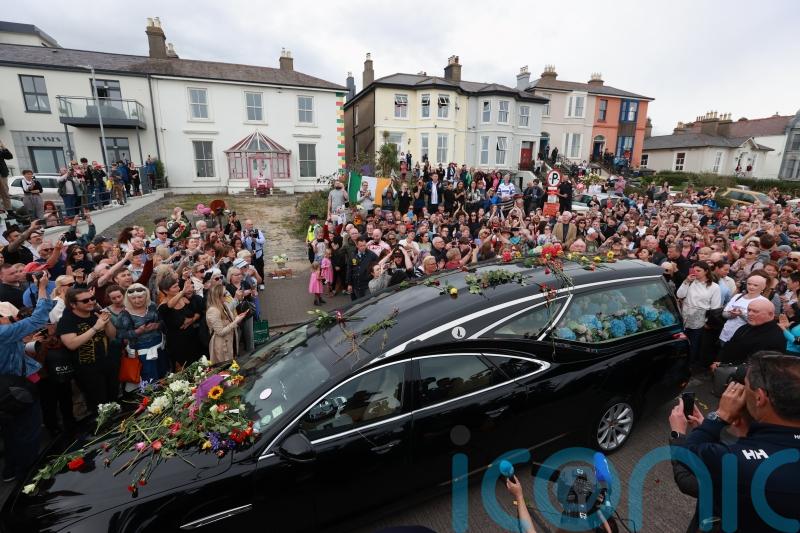 In Pictures: Fans gather to remember Sinead O’Connor at her funeral
