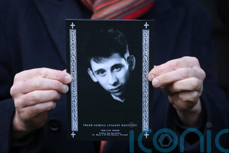 Depp and Higgins join crowd in saying goodbye to Shane MacGowan