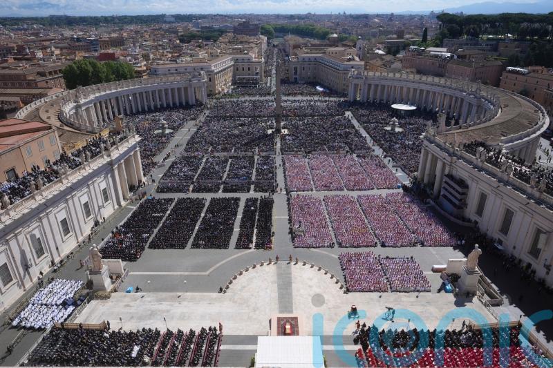 Presidents, prime ministers and cardinals gather for funeral of Pope Francis