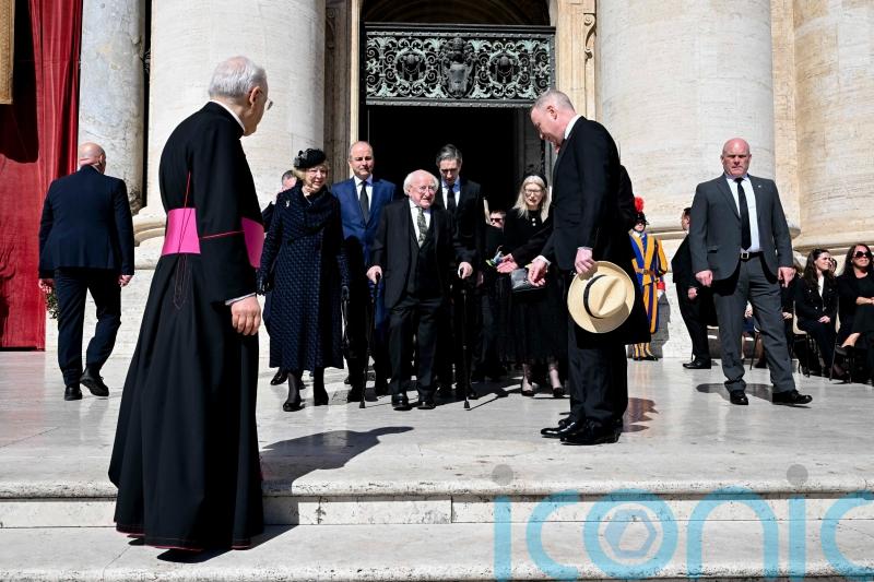 Irish President criticises Netanyahu following Pope’s funeral