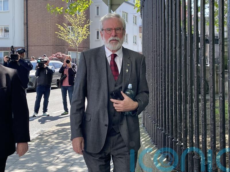 Gerry Adams tells libel case IRA membership was ‘not a path I took’