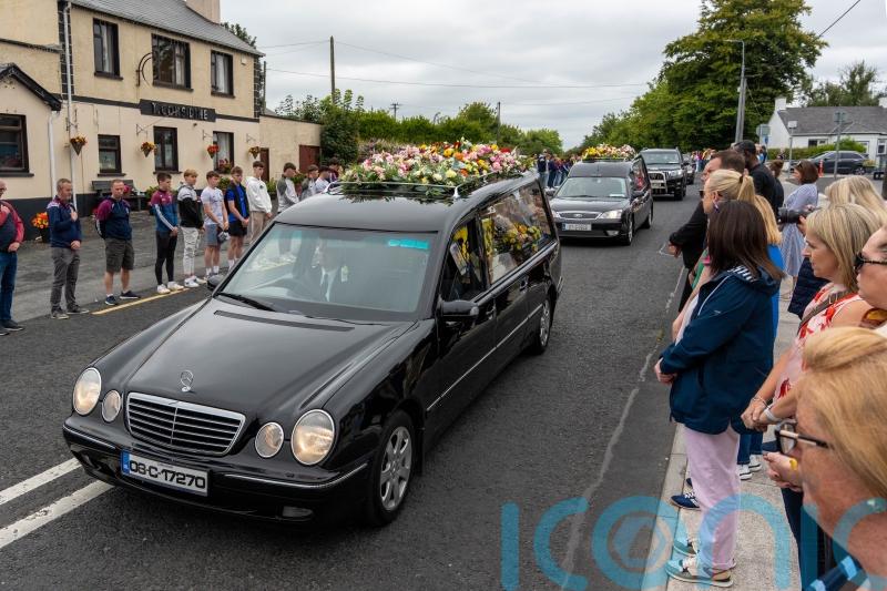 Murdered mother and children ‘together and finally safe’ – funeral hears