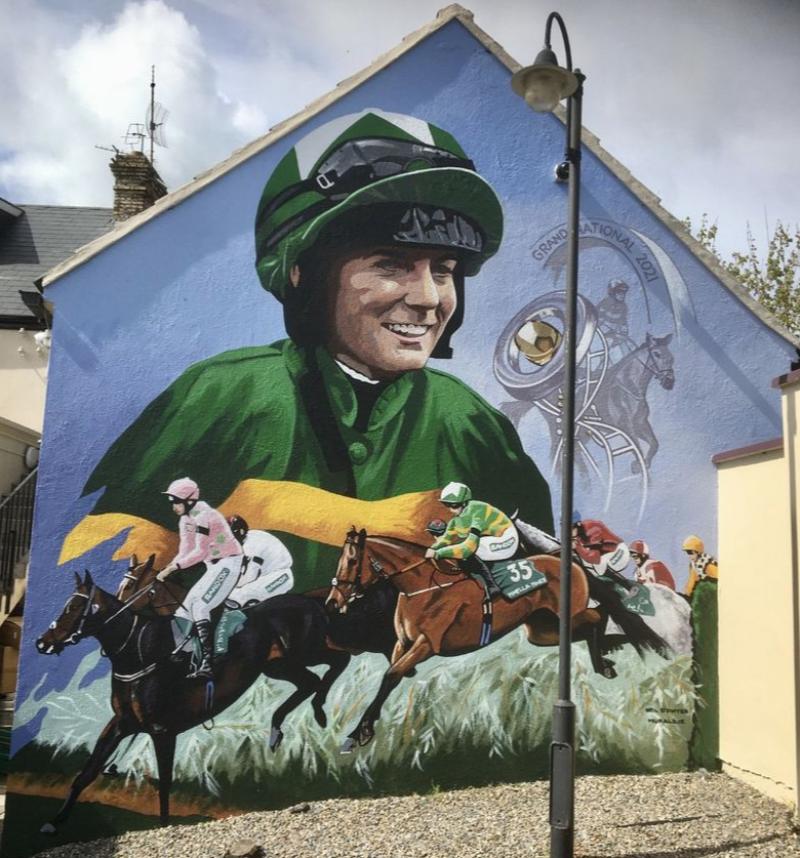 Check out this stunning Rachael Blackmore mural completed by a Tipperary artist 